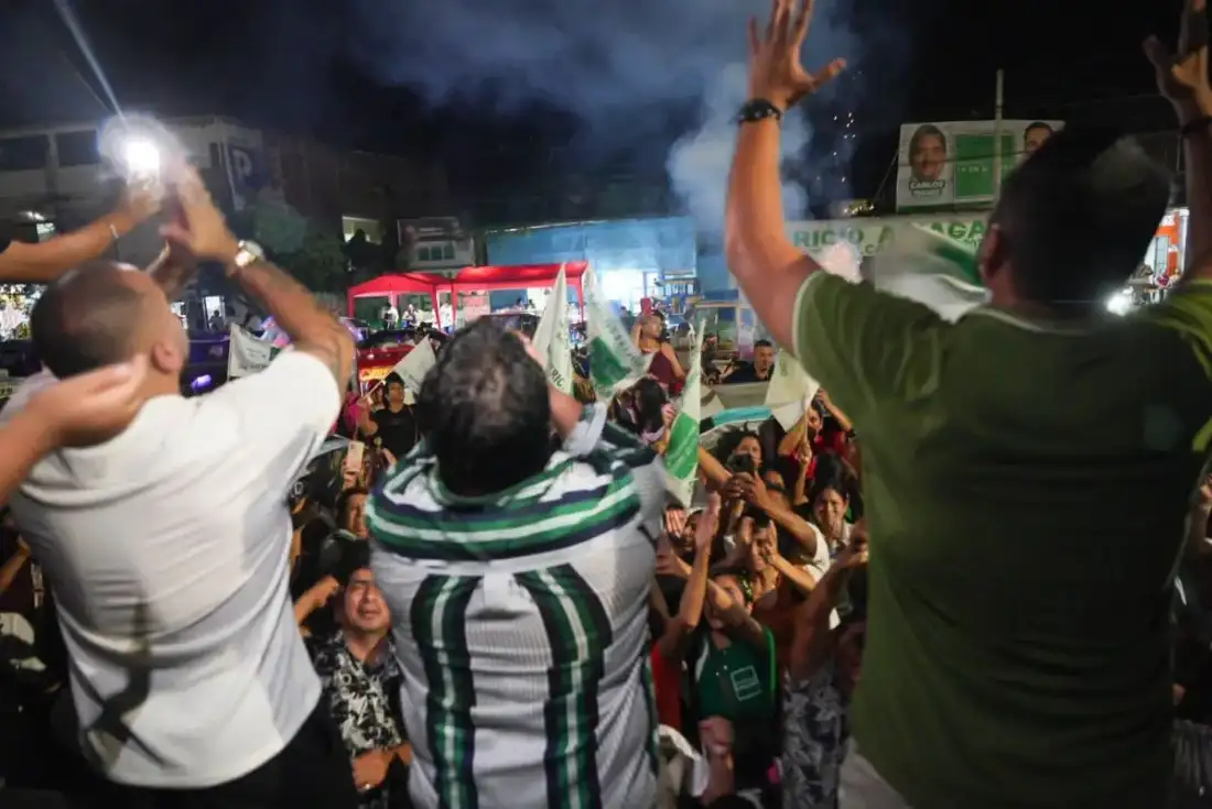 Celebración con los vecinos de Tumbes